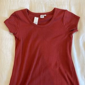 Gap midi dress in blush size xs — brand new!